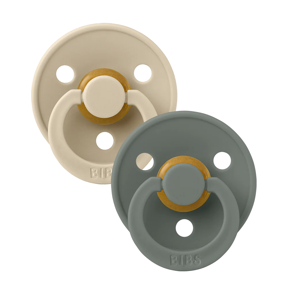 BIBS Colour Ivory/Sage 2 pack