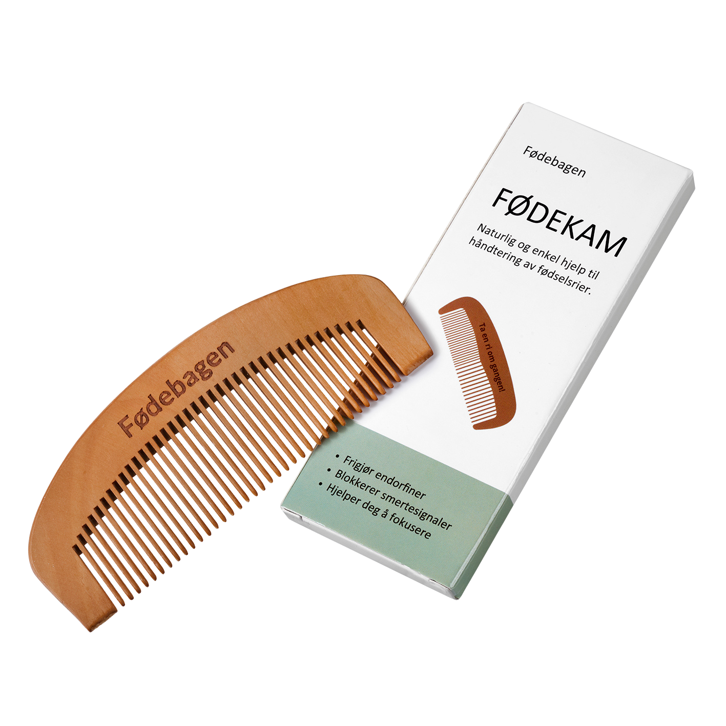 Fødekam med avspenningsguide (lydfil)