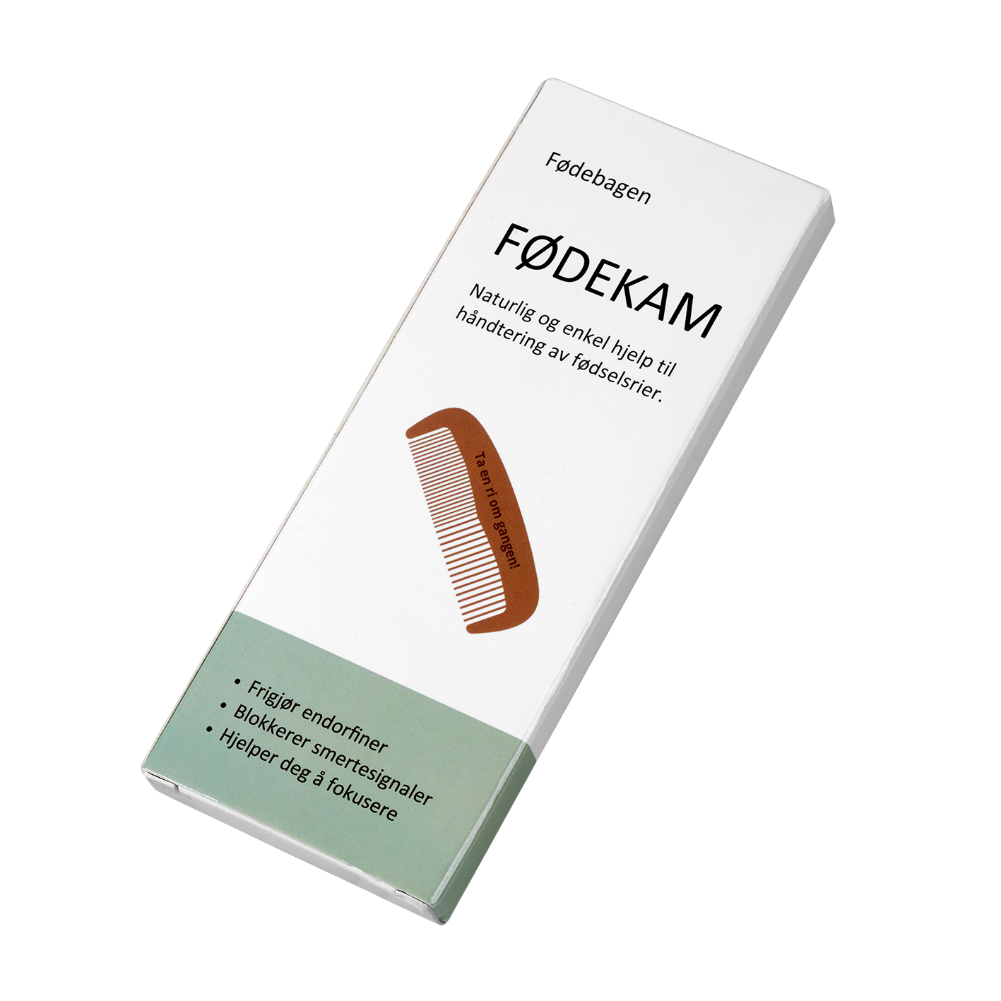 Fødekam med avspenningsguide (lydfil)