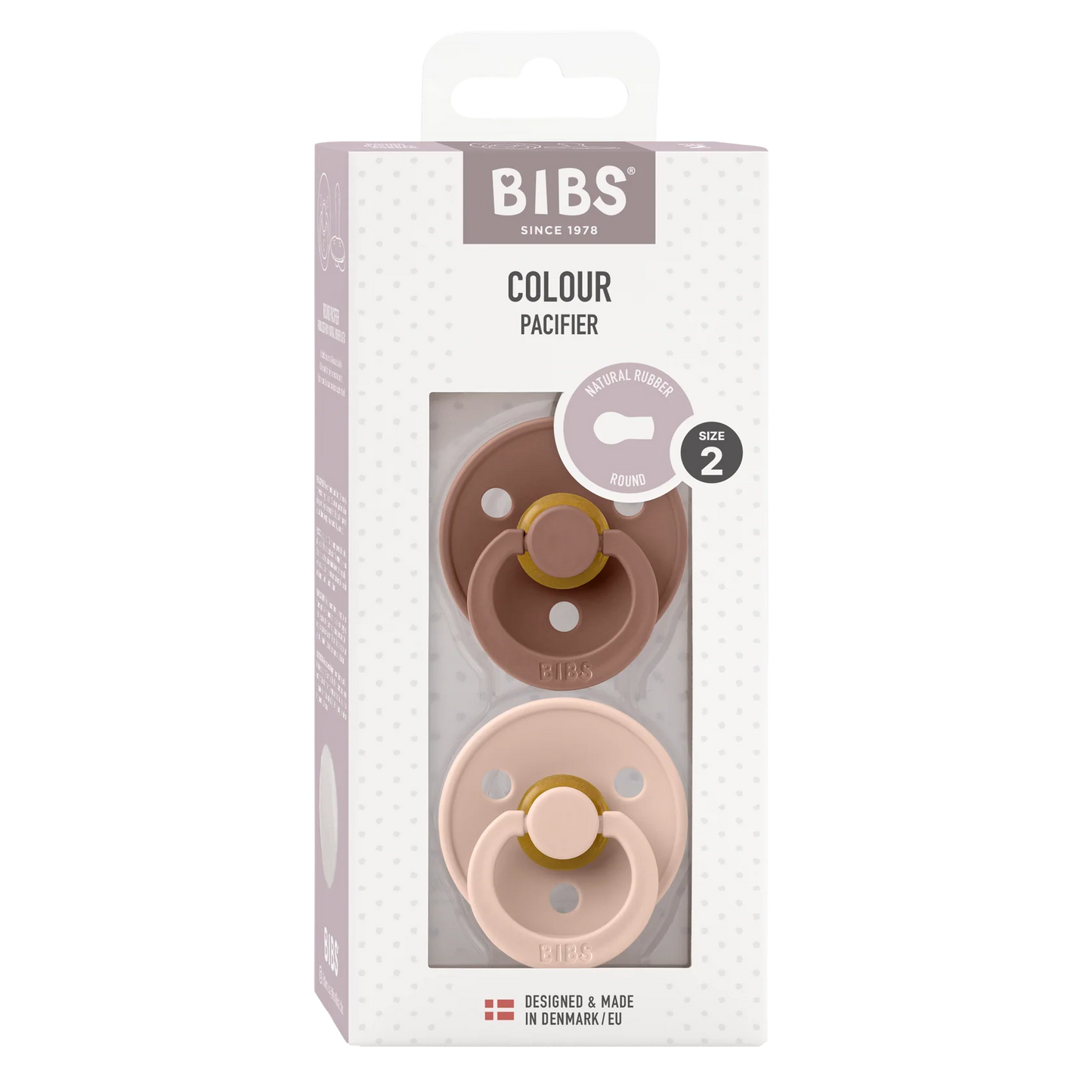 BIBS Colour Woodchuck/Blush 2 pack