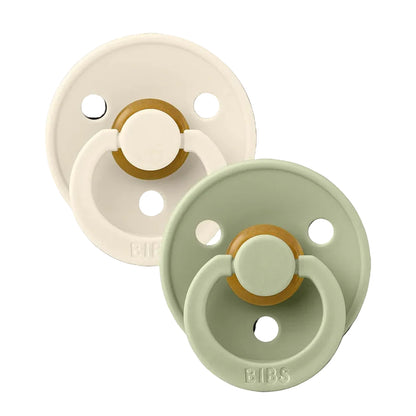 BIBS Colour Ivory/Sage 2 pack