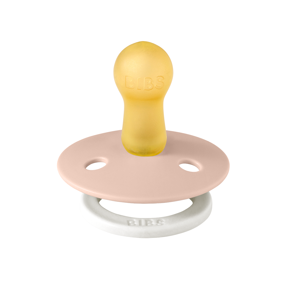 BIBS Colour GLOW Blush/Vanilla 2 pack